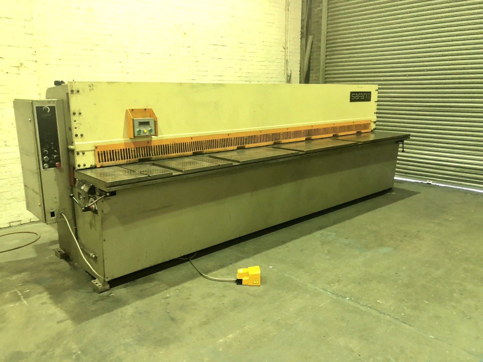 Safan Hydraulic Guillotine 4.3m x 3mm