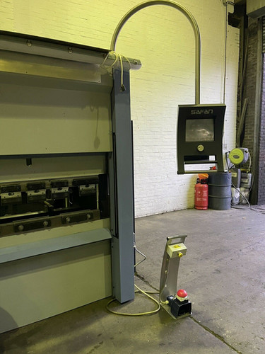 Safan SMK-L 25-1250 TS2 CNC Hydraulic Press Brake, photo 2