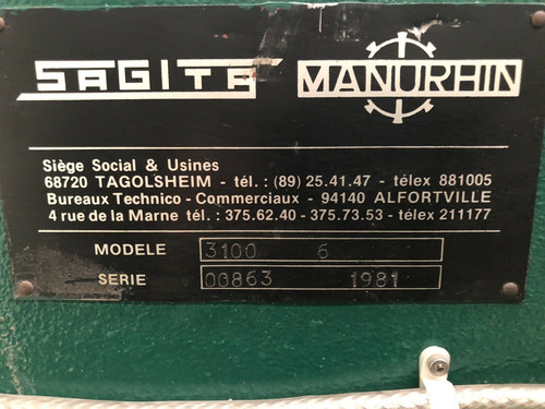 Sagita Manurin 3m Hydraulic Sheet Metal Guillotine, photo 2