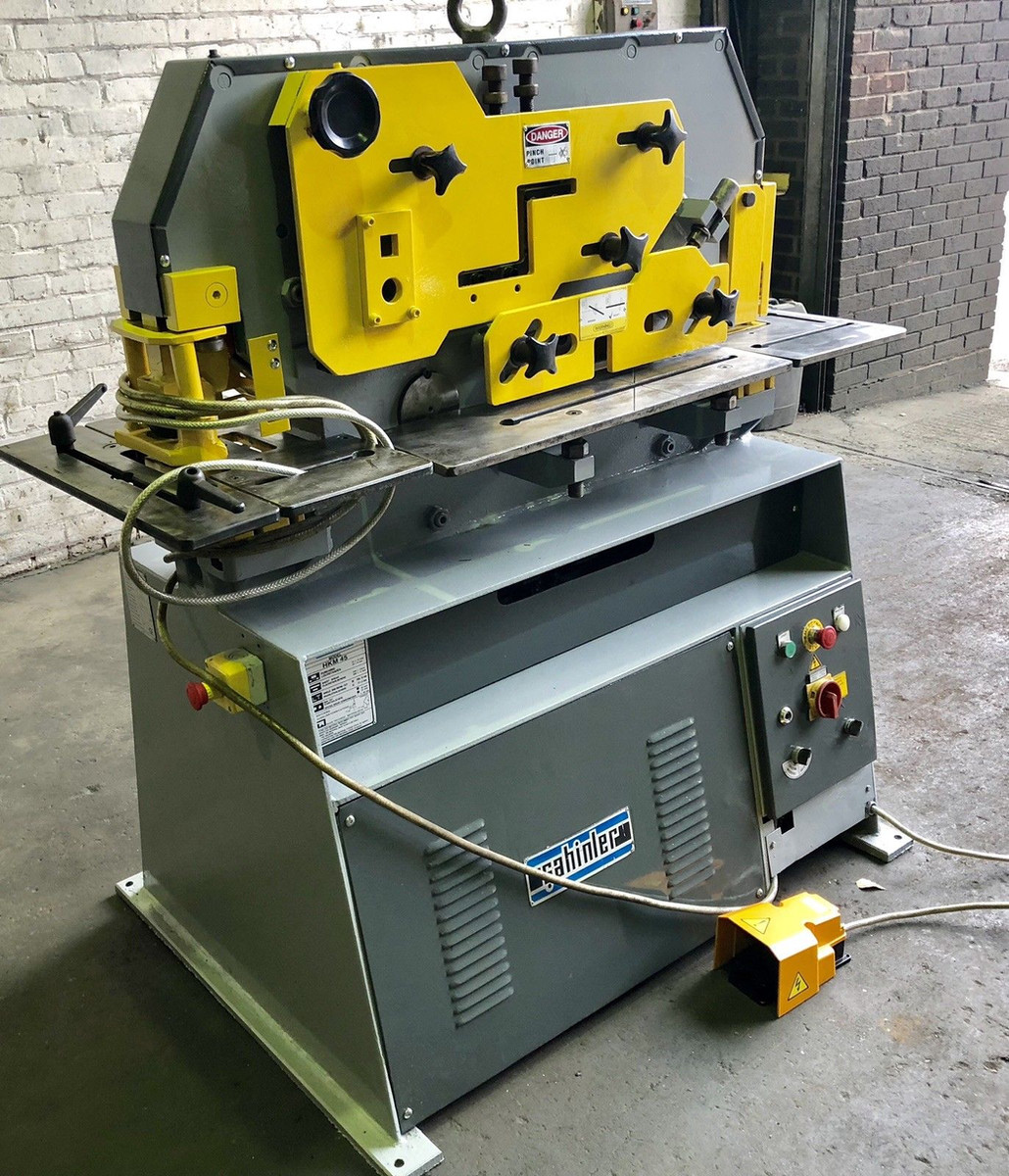 Sahinler HKM 45 Hydraulic Universal Iron Worker