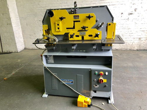 Sahinler HKM 45 Hydraulic Universal Iron Worker, photo 3