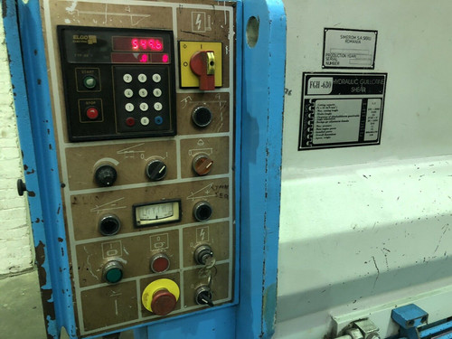 Simeron model FGH-630 Hydraulic Guillotine, photo 7