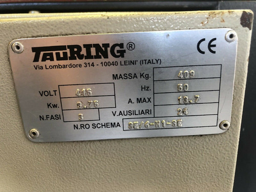 Tauring Alpha 40 Section Bending Rolls, photo 4