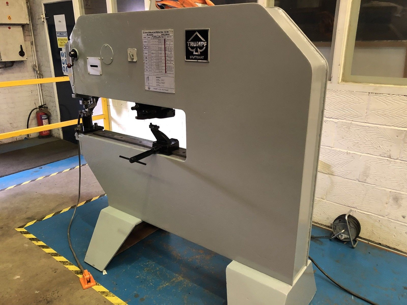 TRUMPF model TAS 500 Nibbling Machine