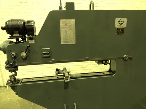 TRUMPF model TAS42A Nibbling Machine, photo 8