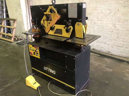 Utting SW50 Universal Hydraulic Iron Worker, photo 7