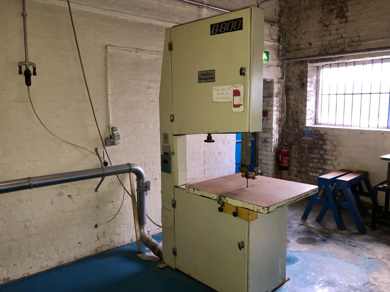 Wadkin B 800 Vertical Bandsaw Woodworking