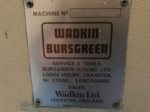 Wadkin B 800 Vertical Bandsaw Woodworking, photo 4