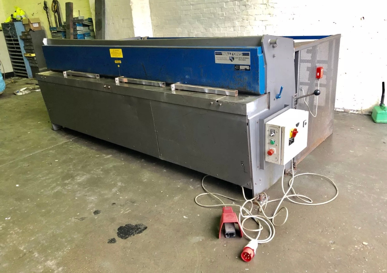 Walton 3m Mechanical Sheet Metal Guillotine