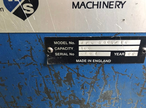 Walton 3m Mechanical Sheet Metal Guillotine, photo 5