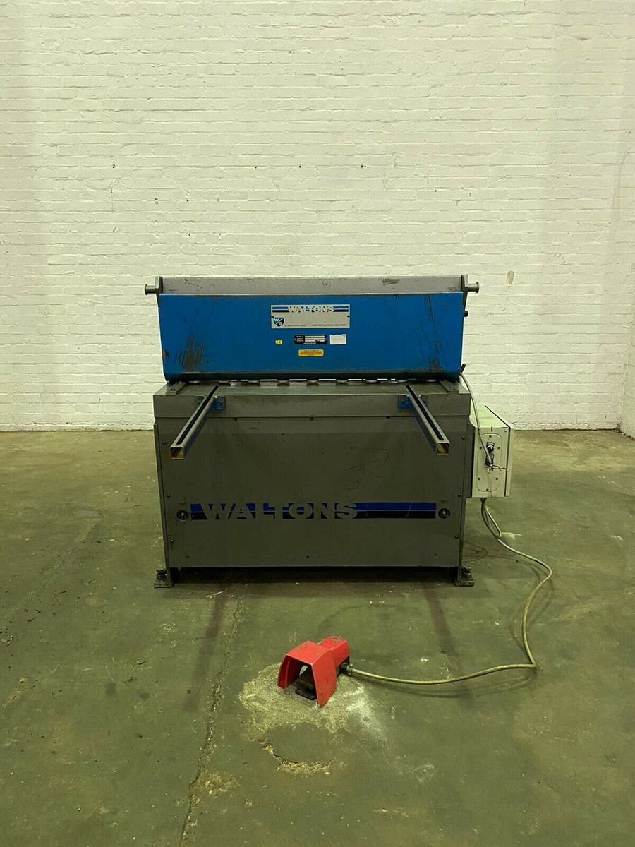 Walton’s 1m Sheet Metal Guillotine
