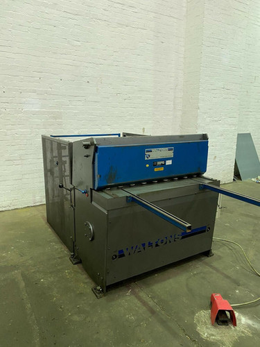 Walton’s 1m Sheet Metal Guillotine, photo 8