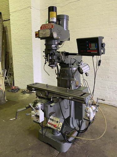 XYZ 1500 Turret Milling Machine, photo 2