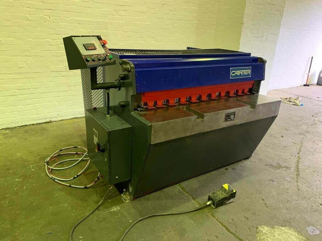 Yes Carter 3.5mm Sheet Metal Guillotine YOM 2008